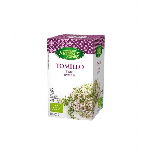 Infusion tomillo bio artemis 20 bolsas