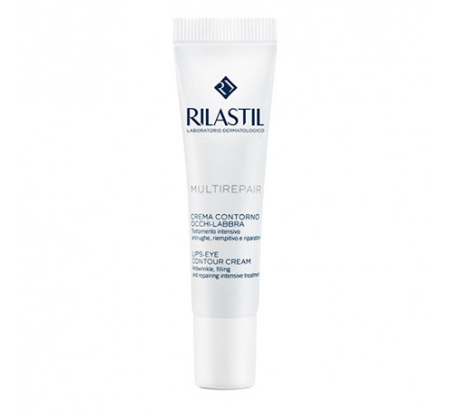 Rilastil multirepair crema contorno ojos labios (15 ml)