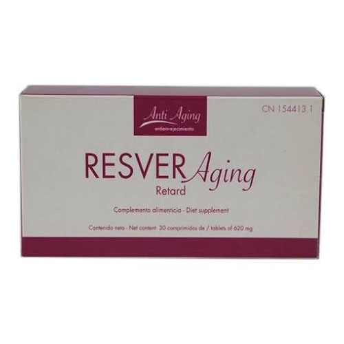 RESVER AGING RETARD 650MG 30CO