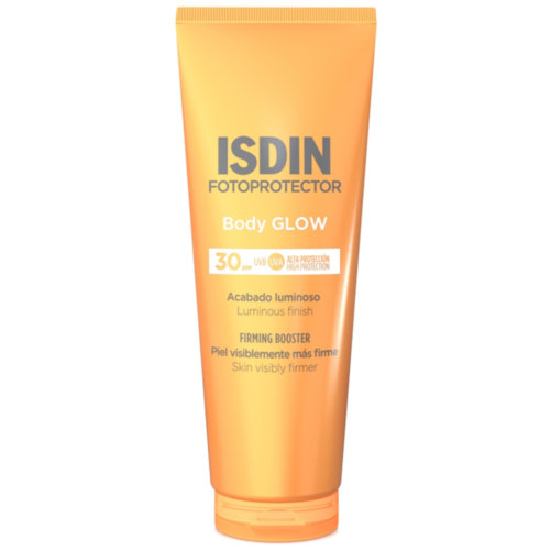 Fotoprotector isdin body glow spf 30 200 ml acabado luminoso