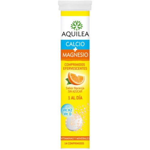 AQUILEA CALCIO + MAGNESIO COMP EFERVESCENTES (14 COMPRIMIDOS)