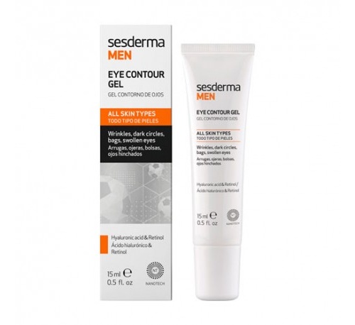 Sesderma men gel contorno ojos vcf (1 envase 15 ml)