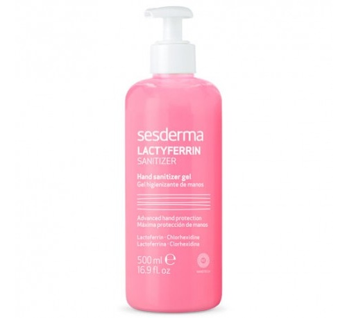 Lactyferrin sanitizer gel higienizante de manos (500 ml)