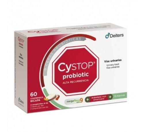 Cystop probiotic alta recurrencia (60 comprimidos bicapa)