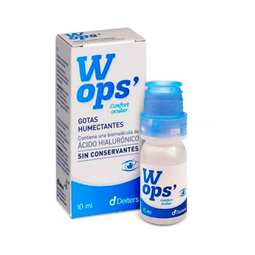 Wops confort ocular gotas humectantes sin conservantes con a (10 ml)
