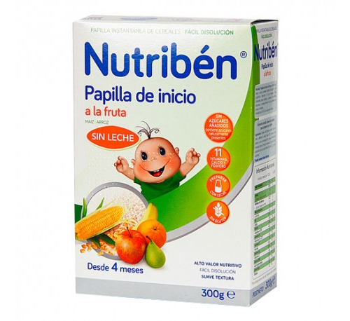 NUTRIBEN INICIO FRUTAS S?G 300