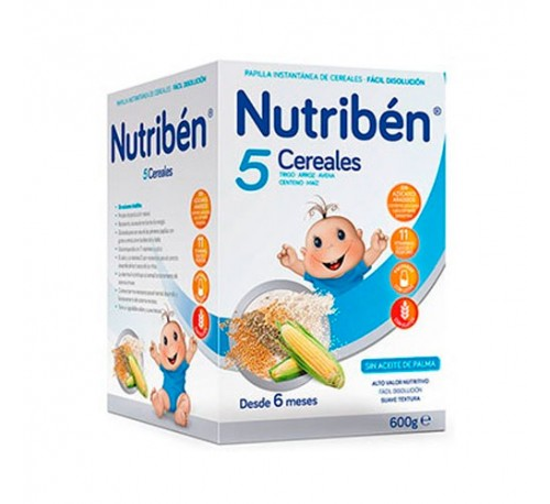 NUTRIBEN 5 CEREALES 600 G