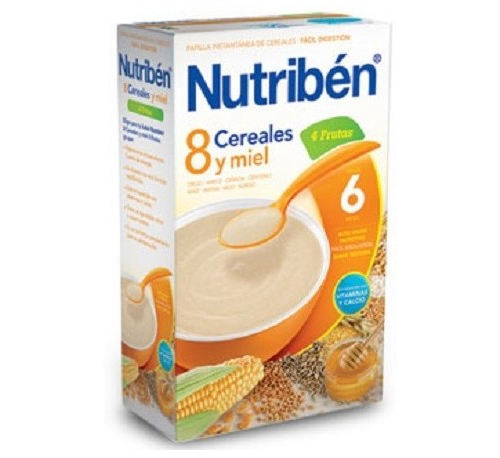 NUTRIBEN 8 CER MIEL 4FRUTA 600