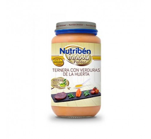 Nutriben innova ternera con verduras de huerta (235 g)