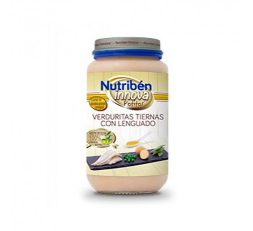Nutriben innova verduritas tiernas con lenguado (potito 235 g)