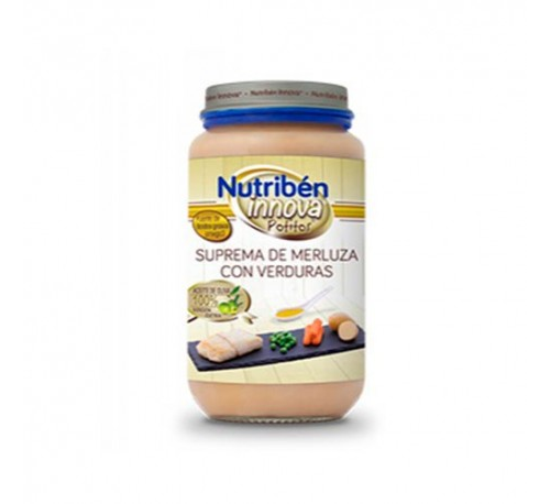 Nutriben innova suprema de merluza con verduras (235 g)