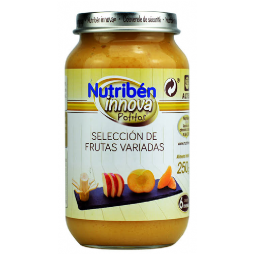 Nutriben innova seleccion de frutas variadas (potito 235 g)