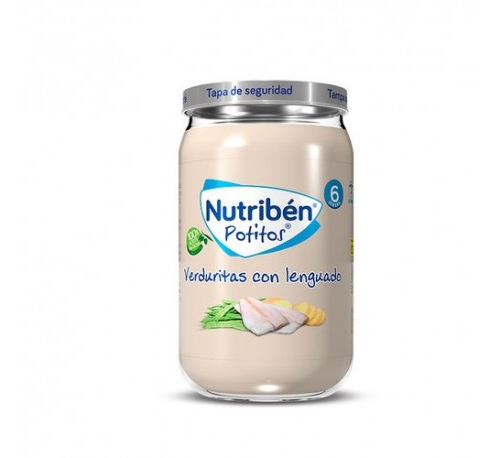 Nutriben verduritas con lenguado (1 potito 235 g)