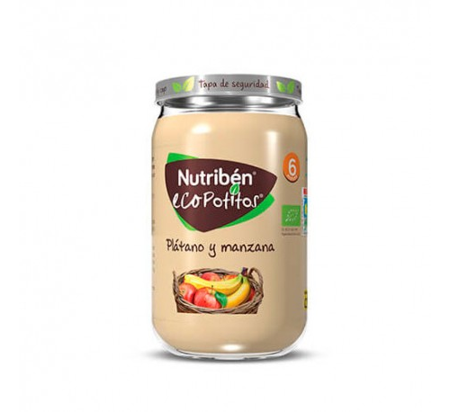 Nutriben ecopotitos platano manzana (235 g)