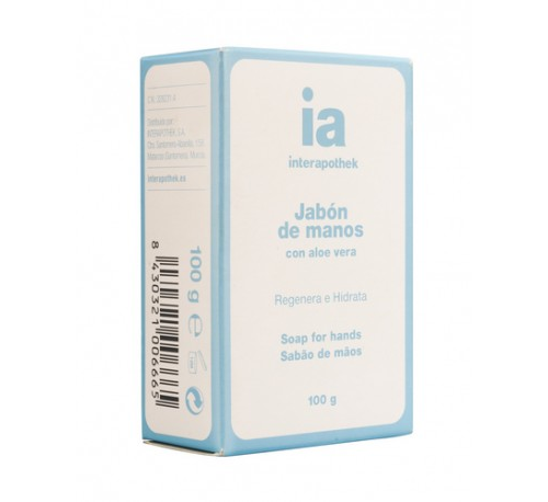 INTERAPOTHEK JABON DE MANOS PASTILLA ALOE VERA 100 G