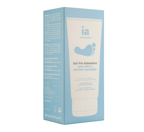 INTERAPOTHEK GEL FRIO PIES Y PIERNAS CANSADAS (150 ML)