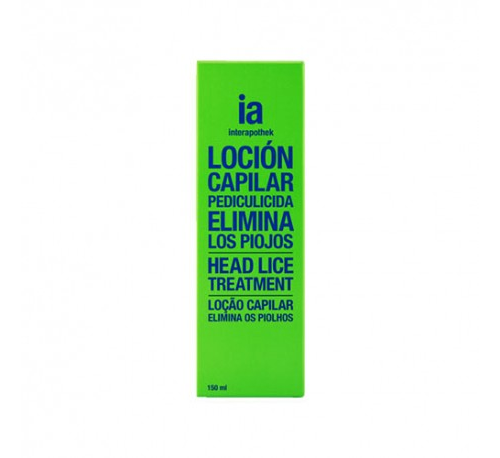 Interapothek locion pediculicida uso humano - antipiojos (150 ml)
