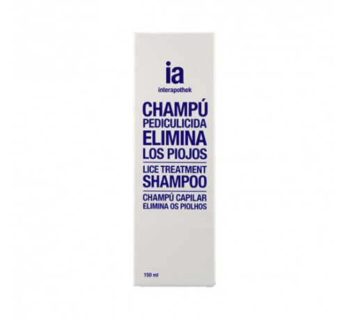 Interapothek champu pediculicida uso humano - antipiojos (150 ml)