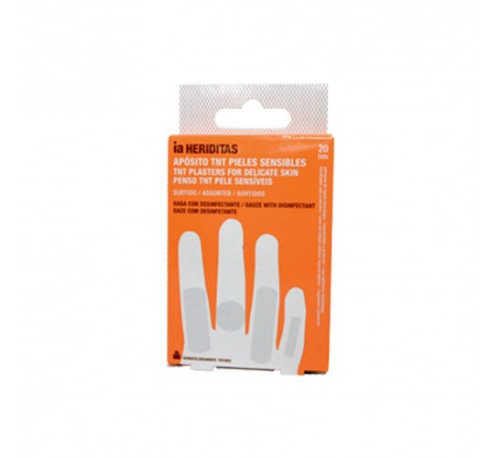 Interapothek heriditas - aposito adhesivo tnt (blanco surtido 20 u)