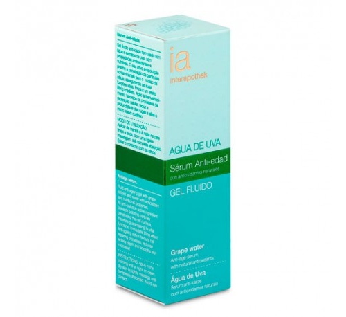 Interapothek serum anti-edad agua de uva (1 envase 30 ml)