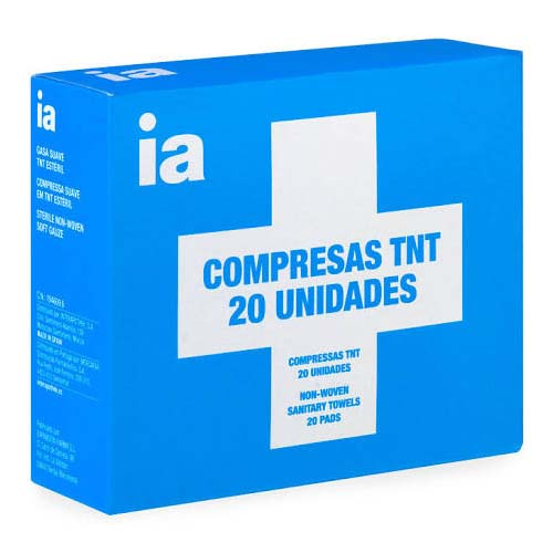 Compresa esteril tnt - interapothek (20 u)