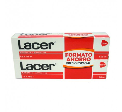 PASTA LACER DUPLO AHORRO 2X125