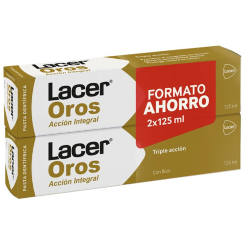 Lacer oros duplo pasta 125 ml.