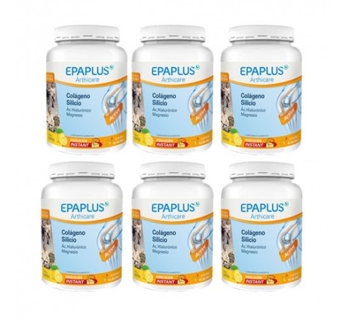 Epaplus colageno + silicio + hialuronico - + magnesio polvo (sabor limon 334.06 g)