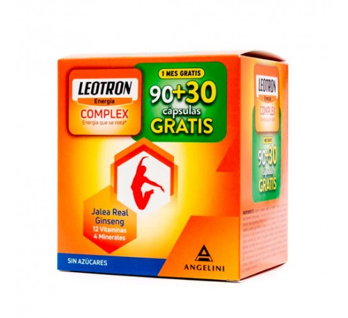 Leotron complex 90 capsulas + 30 capsulas gratis