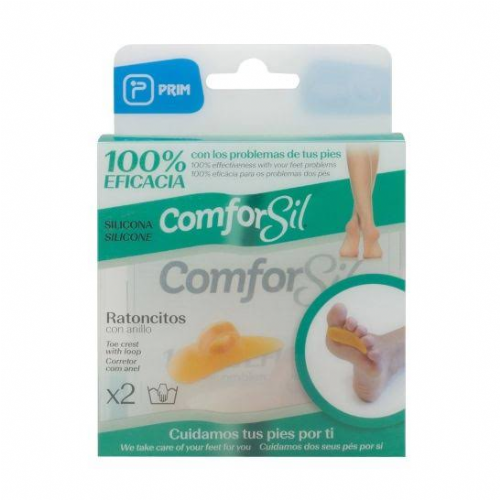 RATONCITO SILICONA CON ANILLO DEDOS MARTILLO (T MED 2 U (DCHO E IZQ))