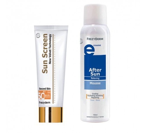 Sun screen velvet body spf50+ - frezyderm (125 ml)