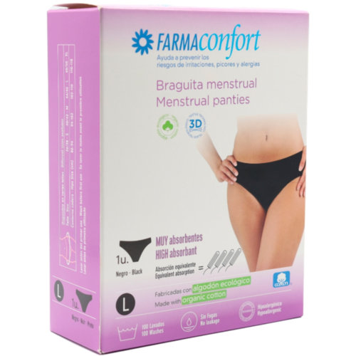 Braga menstrual - farmaconfort (1 unidad talla l)