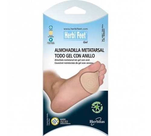 Almohadilla metatarsal - herbi feet polimero (con anillo)