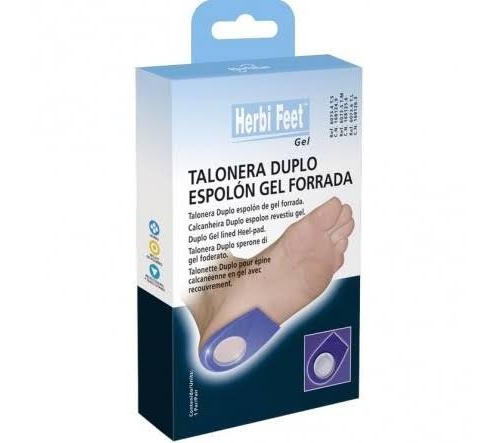 Talonera espolon - herbi feet gel forrada (t- s 1 par)