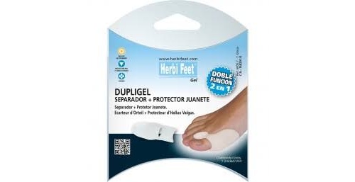 Dupligel separador protector juanetes - herbi feet c/ aceite mineral (t unica)