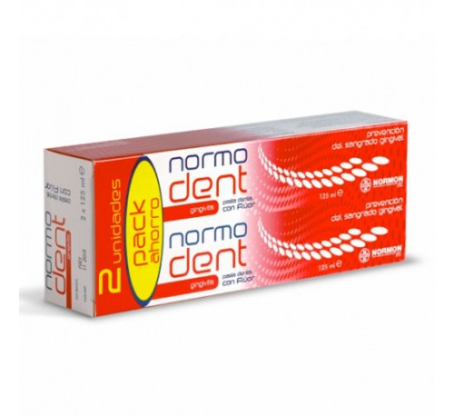 NORMODENT GINGI PASTA 2X125 ML