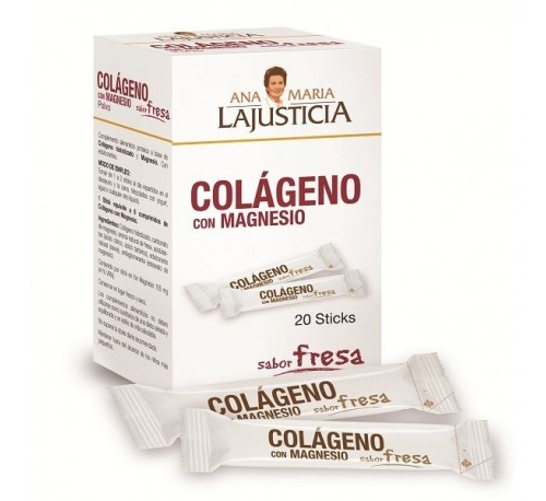 Colageno con magnesio sticks (fresa 20 sticks (5 g))