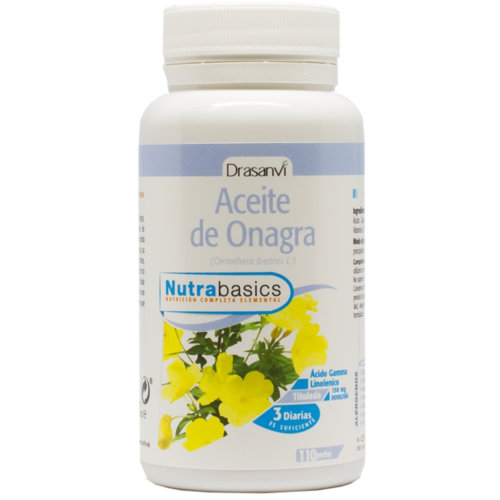 Nutrabasics aceite de onagra  110 perlas drasanv