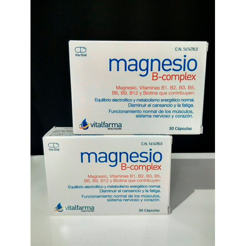 MAGNESIO B COMPLEX 30 CAPS