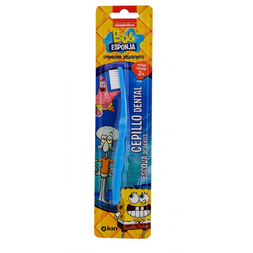 Cepillo dental infantil - kin inicio (bob esponja)
