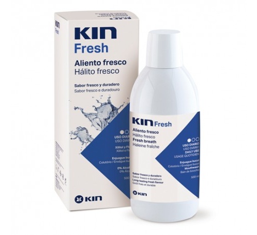 Kin fresh enjuague bucal (1 frasco 500 ml)
