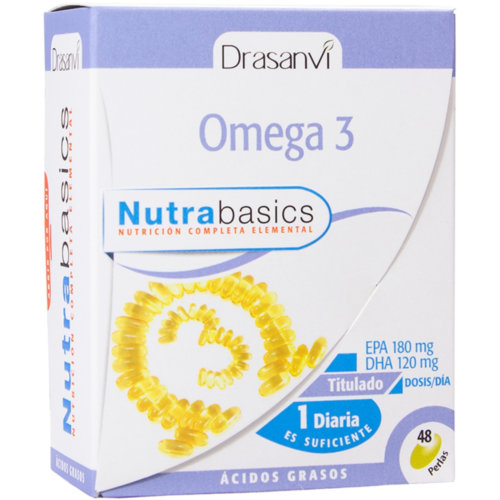 Omega 3 48 perlas nutrabasics drasanvi