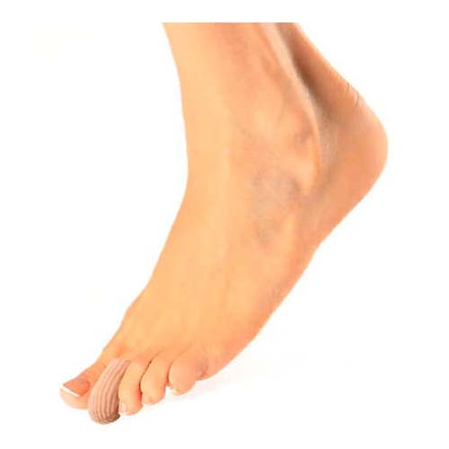 Dedil protector de gel forrado - comprelastic (talla s 1 u)