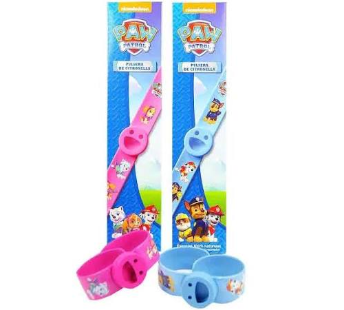 Paw patrol pulsera de citronella (1 pulsera 2 recambio)