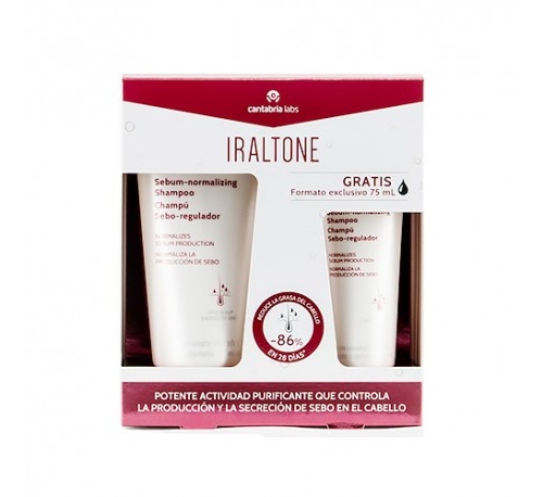Iraltone champu sebo-regulador (1 envase 200 ml)