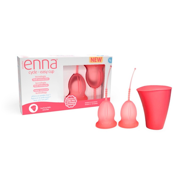 Enna cycle easy cup (1 unidad talla l)