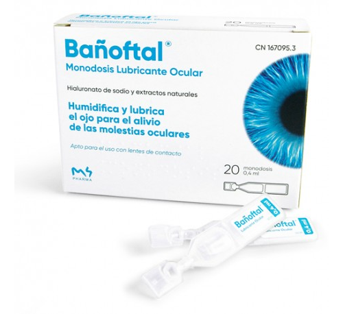 BAÑOFTAL 20 MONODOSIS 0,4 ML