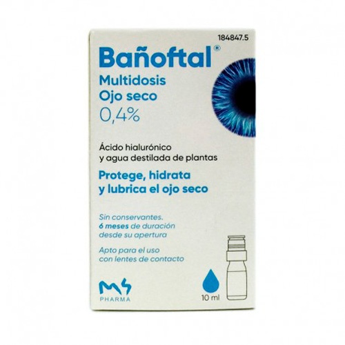 Bañoftal multidosis ojo seco 0.4% (10 ml)