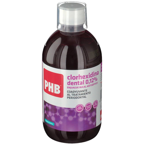 Phb colutorio clorhexidina 0.12% (500 ml)
