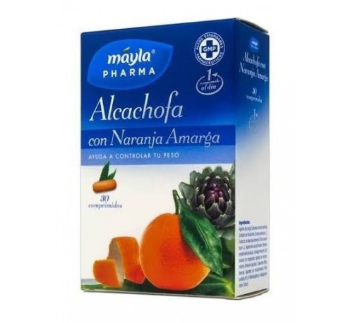 Alcachofa + con naranja amarga (30 comp)